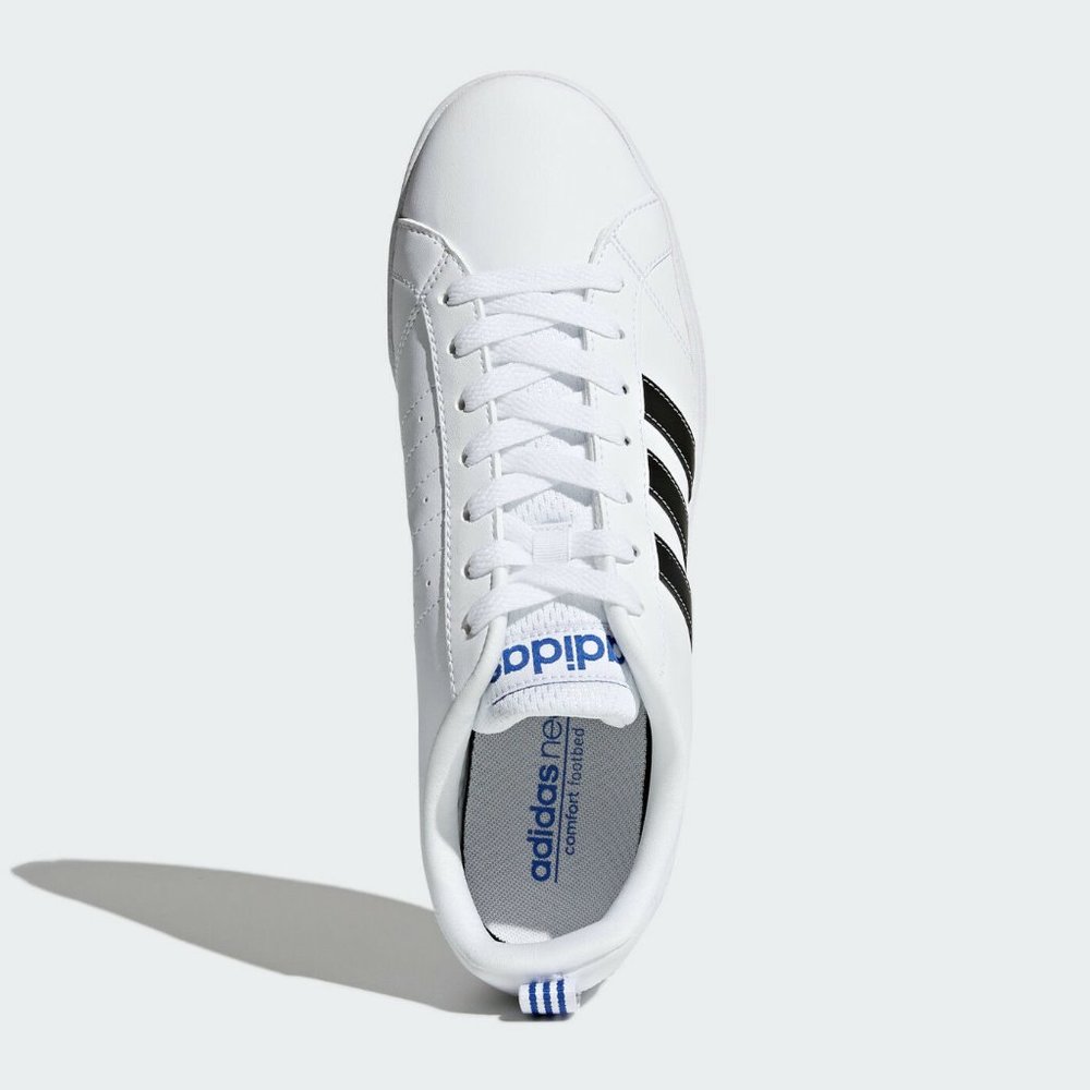 Adidas Vs advantage black and white shoes